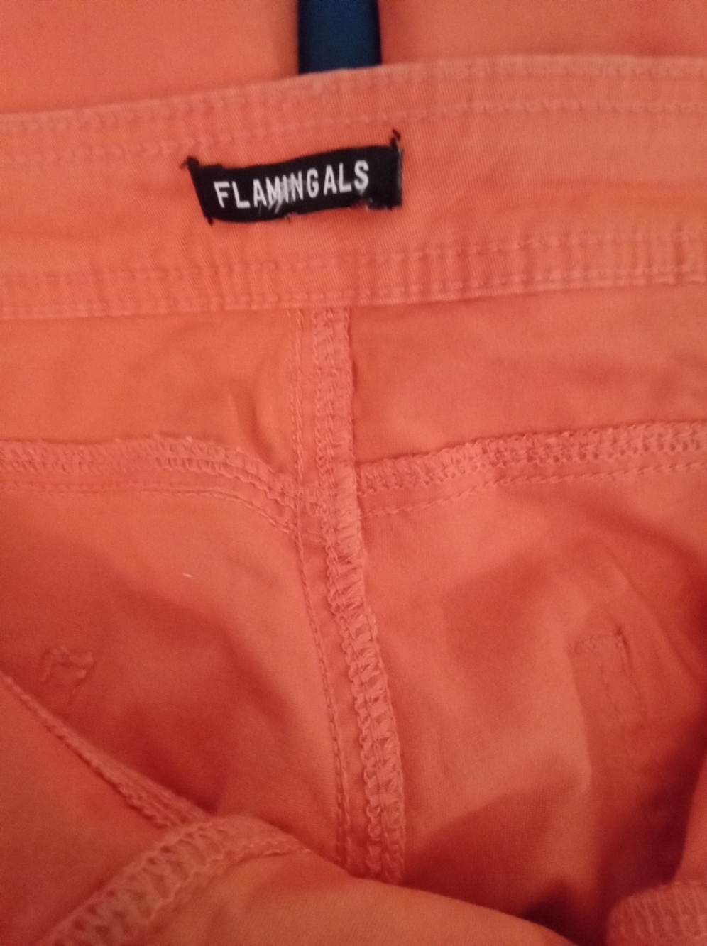 Flamingals Coral Roll-Cuff Women's Bermuda Shorts 2XL - Picture 3 of 5